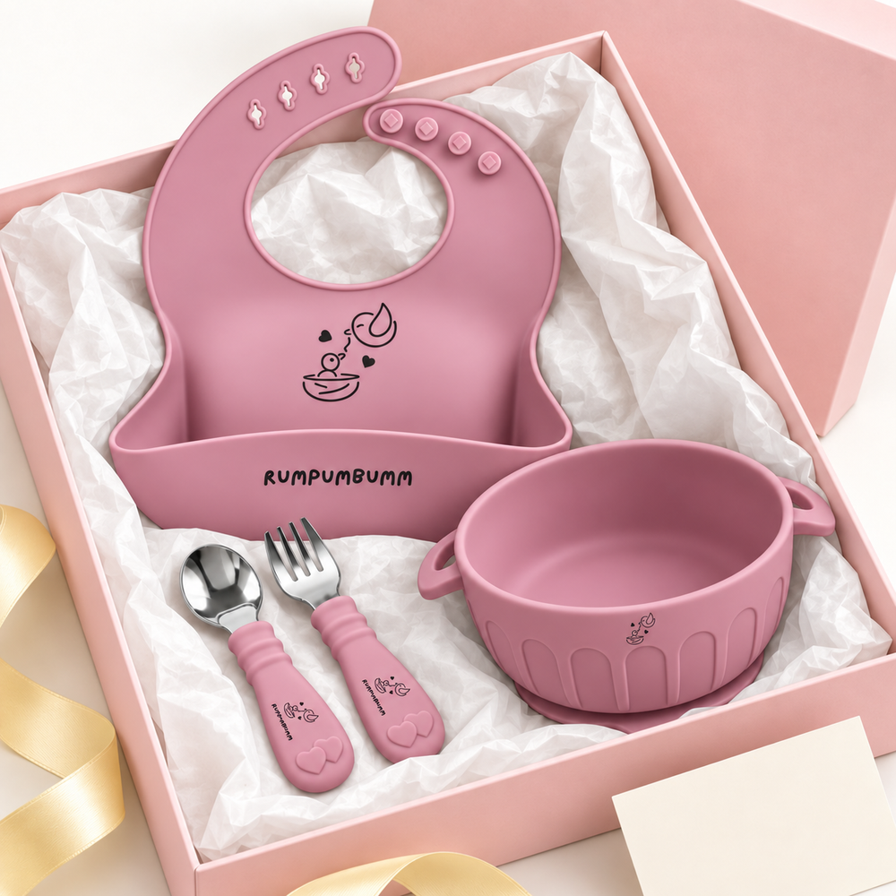 Little Diner Gift Set in Dusty Rose, in its gift box